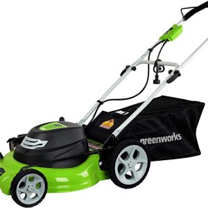 Greenworks 12 Amp 20-Inch 3-in-1Electric Corded Lawn Mower, 25022