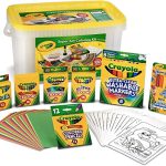 Crayola Super Art Coloring Kit, Arts & Crafts Gift for Girls & Boys, Styles Vary, 100+ Pcs