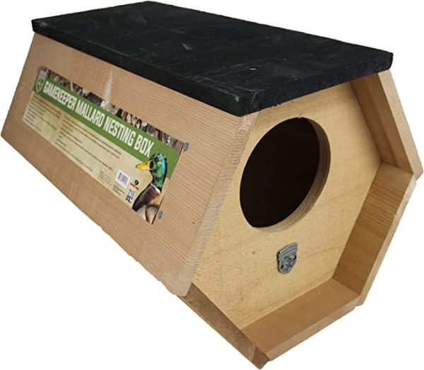 GK-MNB: Gamekeeper Mallard Nesting Box – Cedar Construction, Made in The USA