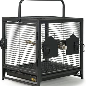 Prevue Pet Products Travel Carrier for Birds, Black