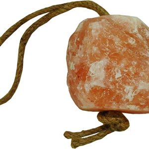 Horsemen's Pride Himalayan Salt Block on Rope for Horses, 2.2 Pounds, SS22